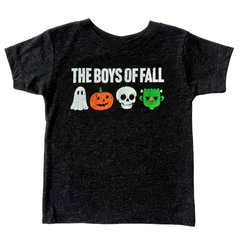 The Boys of Fall kids Halloween tshirt