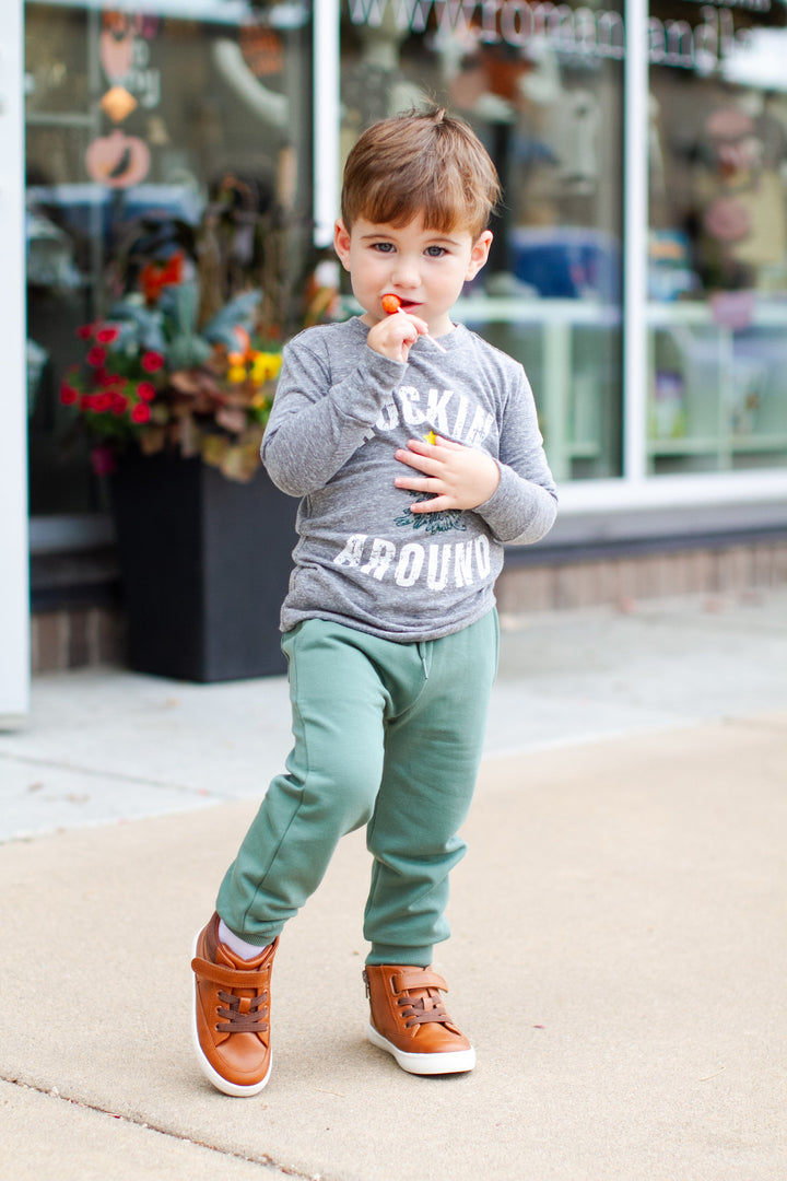 kids Christmas shirt Rockin Around the Christmas tree