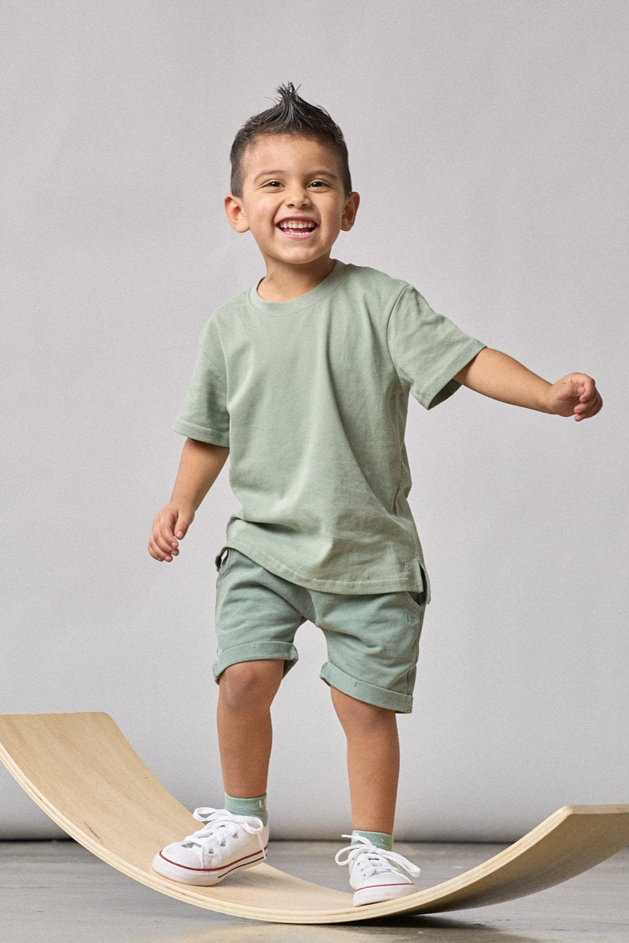 little Bipsy basil elevated tshirt