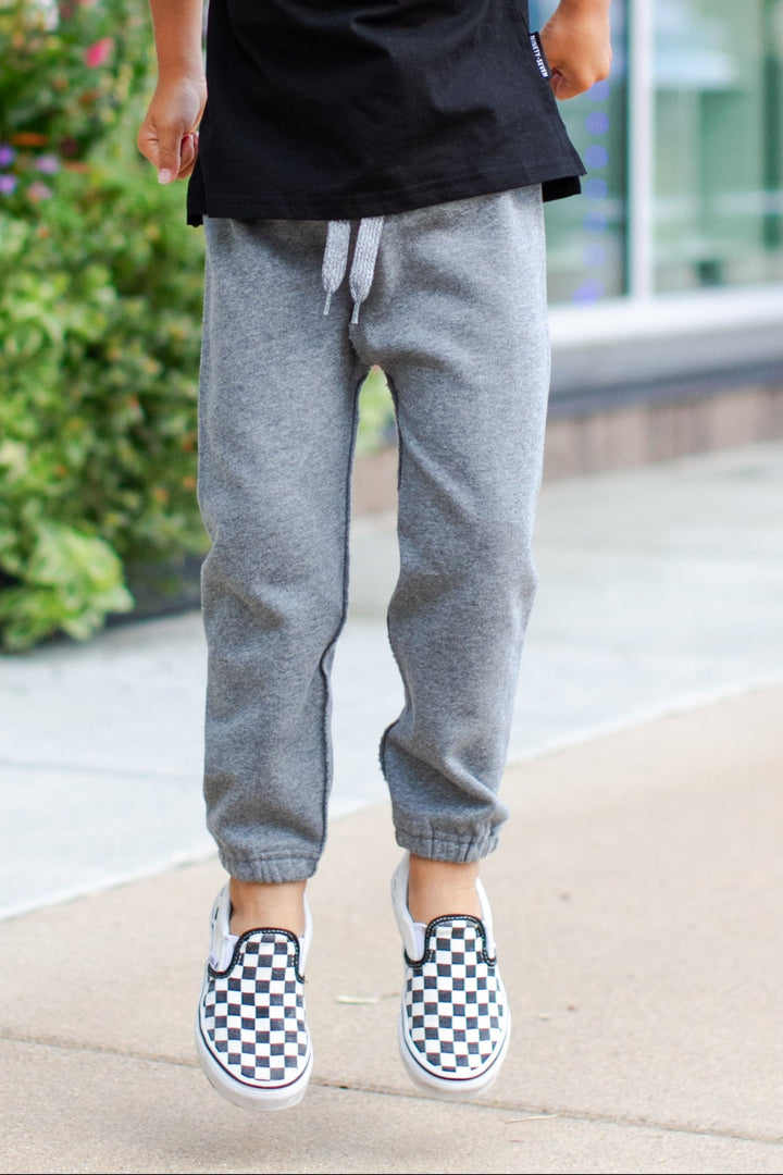 toddler boys classic grey sweatpants