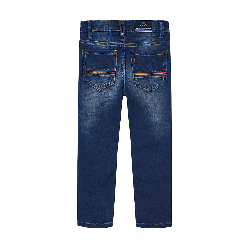 Mayoral - Boys Soft Dark Denim Slim Jeans