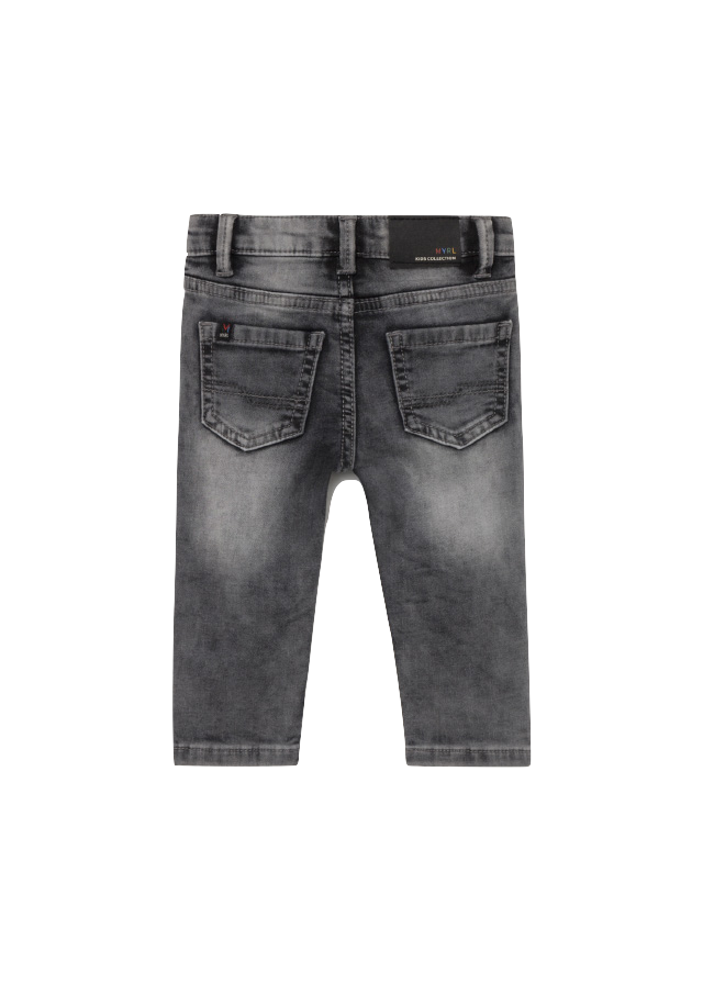 Mayoral - Baby Boys Soft Denim Jeans in Grey