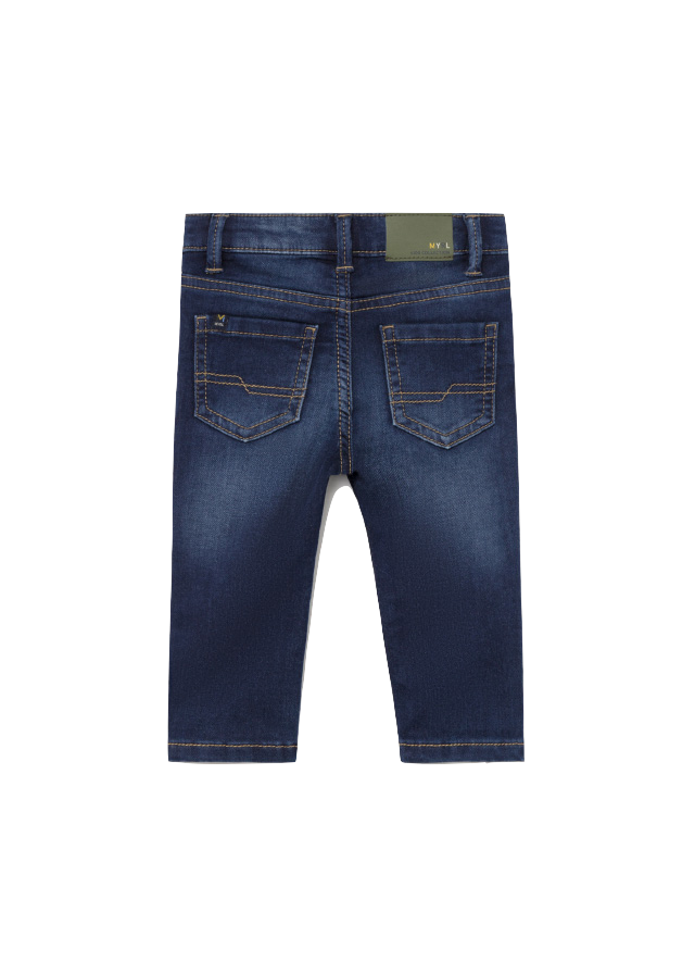 Mayoral - Baby Boys Soft Denim Jeans in Dark Denim