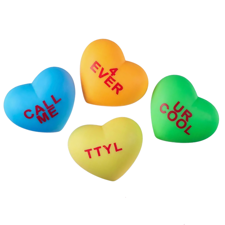 OMG Fo' Sqweezy Conversation Hearts - Multiple Colors