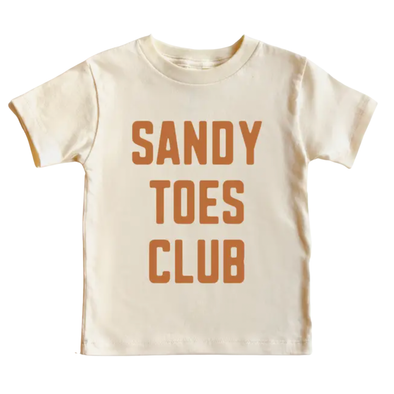 Benny & Ray -  Sandy Toes Club Tee in Natural (3T)