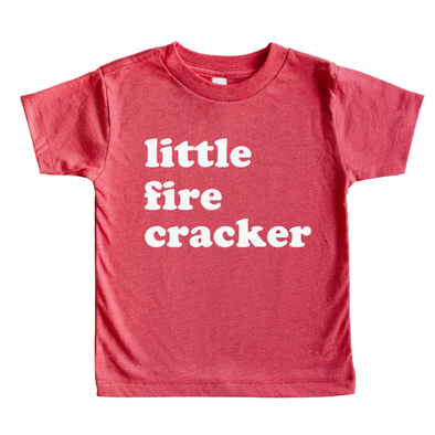 Benny & Ray -  Little Fire Cracker Tee in Red