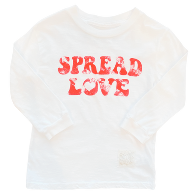 Spread Love long sleeve kids tee