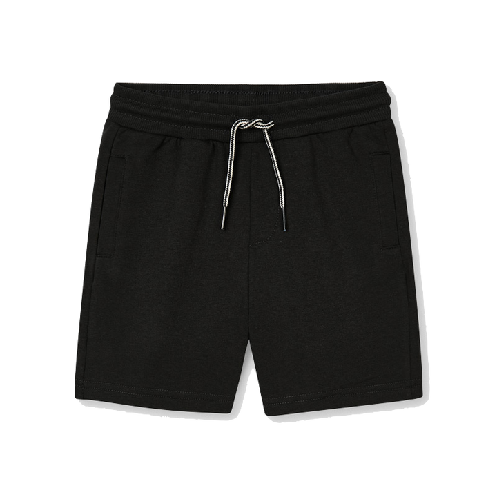 Mayoral boys black fleece shorts