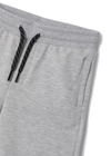Mayoral - Boys Drawstring Fleece Shorts in Cement