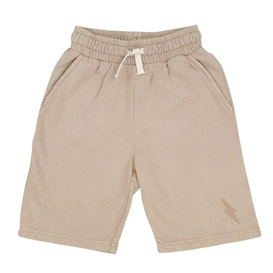Tiny Whales - Mojave Sweat Shorts in Mineral Clay