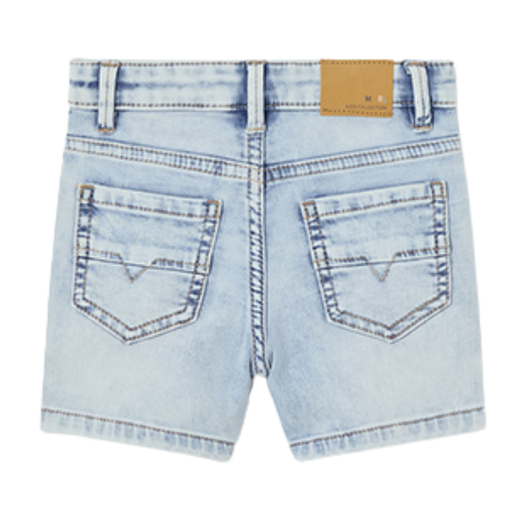 Mayoral - Baby Soft Denim Shorts in Light Blue (24mo)