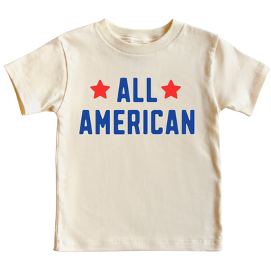 Benny & Ray -  All American Tee in Natural