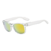 Kids Clear Frame Reflective Wayfarer Sunglasses - 3 Colors