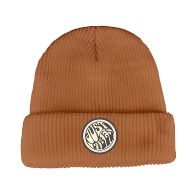 Tiny Whales - Just Vibes Beanie in Brick