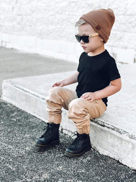 Little Bipsy - Chino Joggers in Camel