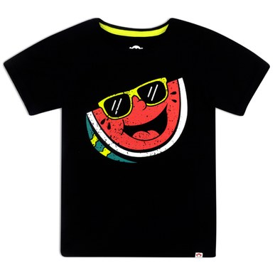 Appaman - Summer Melon Tee in Black (4T and 5)