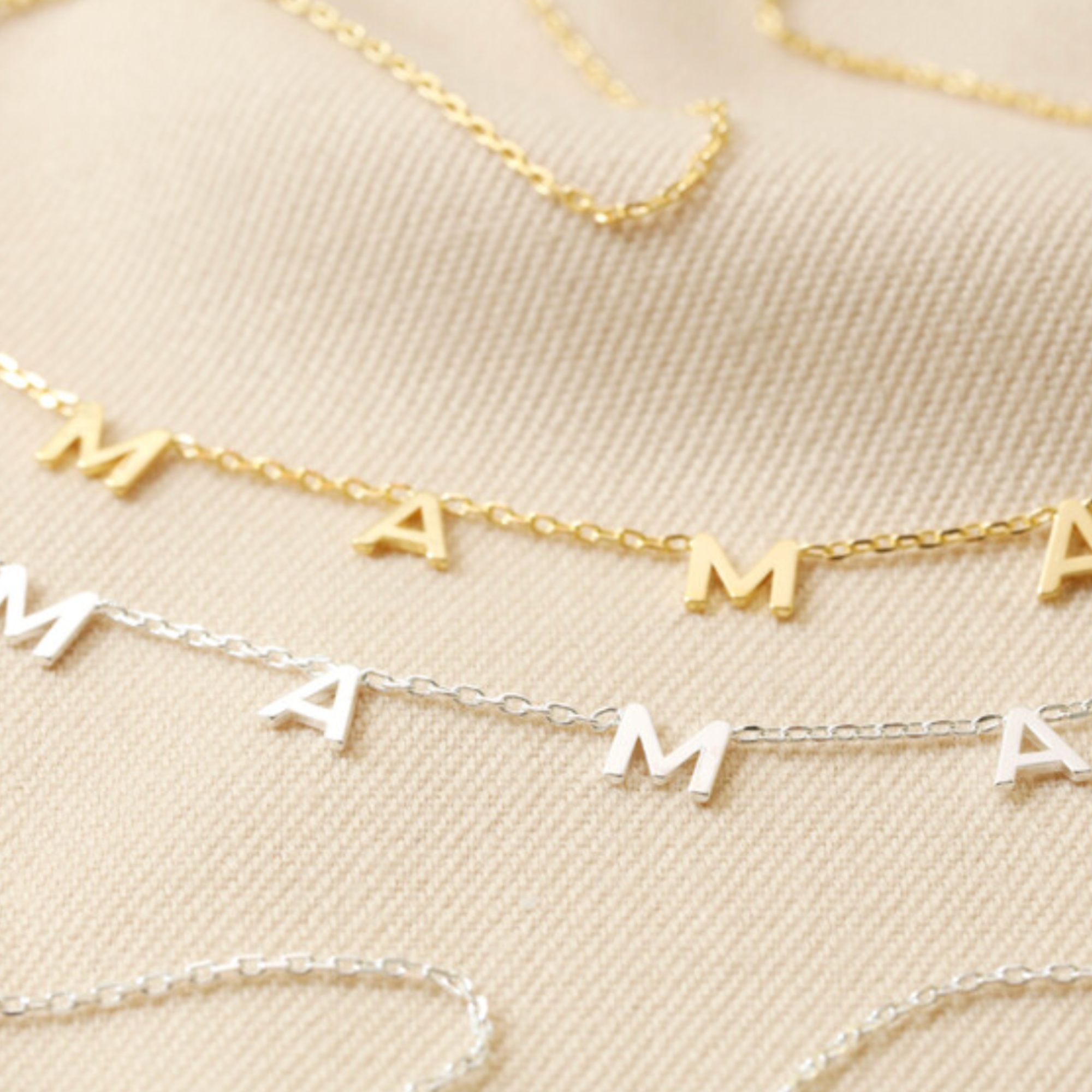 14k yellow gold MAMA necklace – Faith Jewelers, Inc.