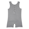 L'oved Baby - French Terry Two-Sized Romper in Mist
