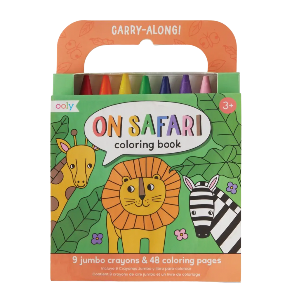 Ooly On Safari Coloring Kit