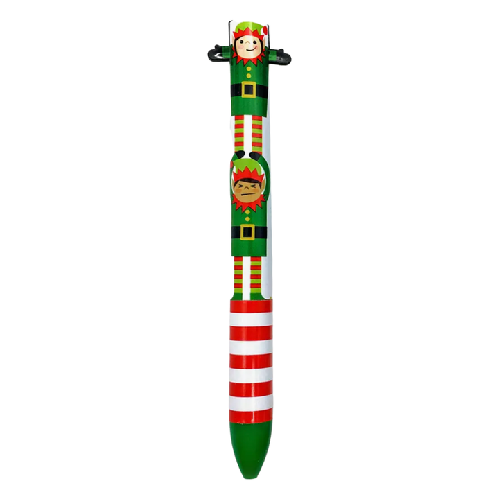 Snifty - Twice As Nice Holiday Two-Color Click Pen - 6 Styles