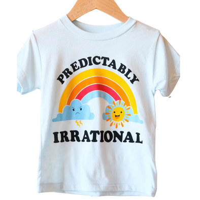 Ambitious Kids - Predictably Irrational Tee in Blue Crush