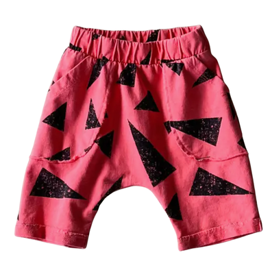 Joah Love - Ivan Triangle Shorts in Lava (2 and  8)