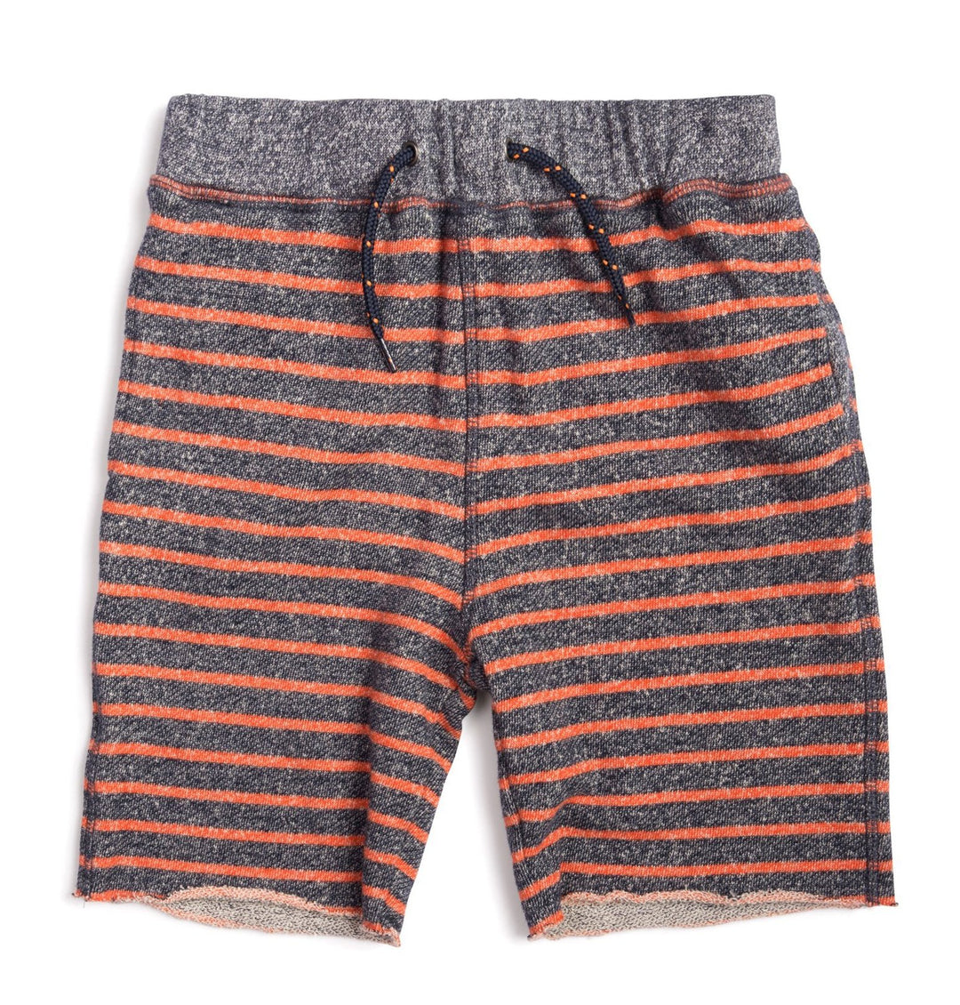 Appman camp short orange and charcoal