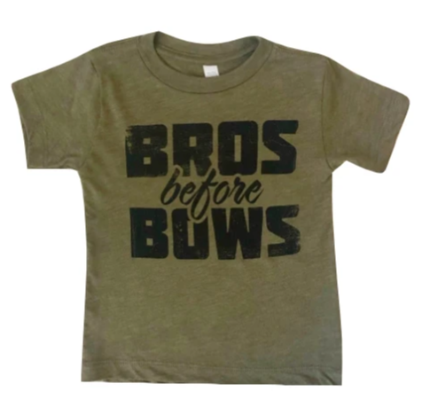 Bros Before Bows boys tshirt
