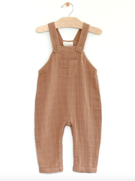 City Mouse - Muslin Overall in Latte