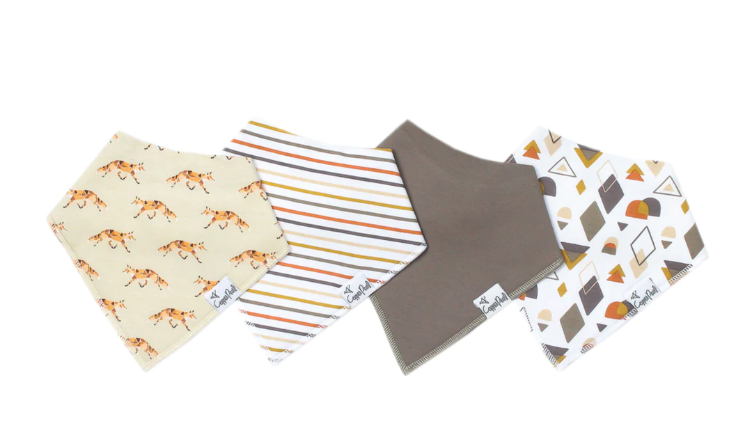 Copper Pearl baby bandana bibs Swift