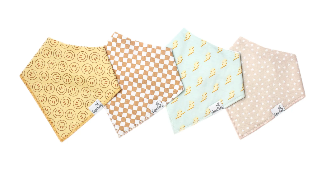 Copper Pearl baby bandana bibs vance