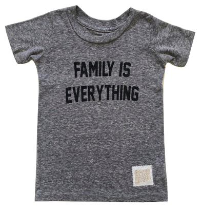 Toddler kids Family is everything tee