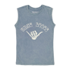 Tiny Whales - Hang Loose Muscle Tank in Mineral Wash
