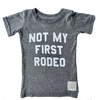 Not my first rodeo kids tshirt