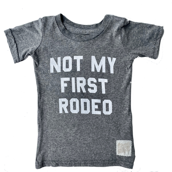 Not my first rodeo kids tshirt