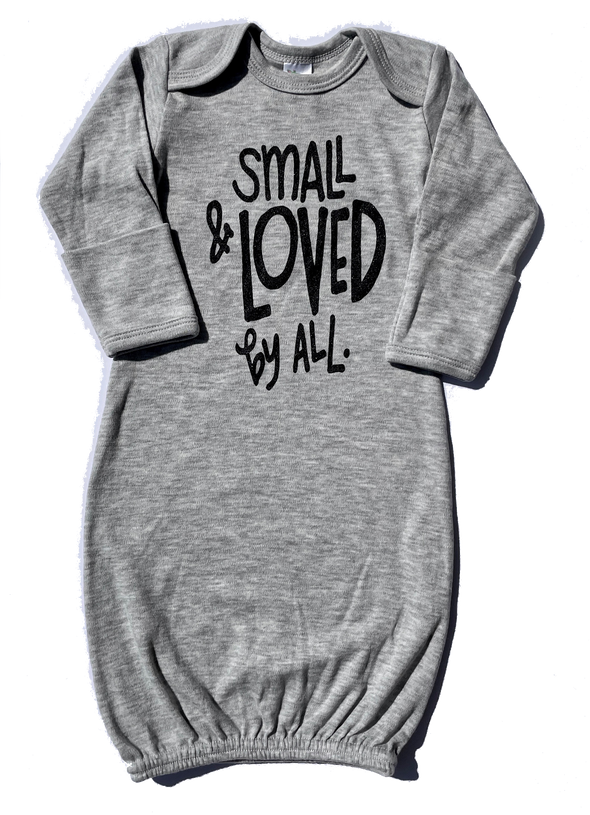 Small and loved by all gown