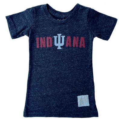Indiana IU retro tshirt for kids