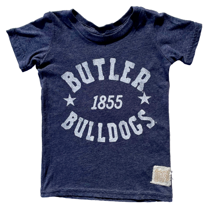 Retro Brand - Butler 1855 Bulldogs SLIM Tee in Navy