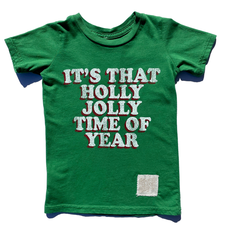 It's that Holly Jolly time of year kids tshirt
