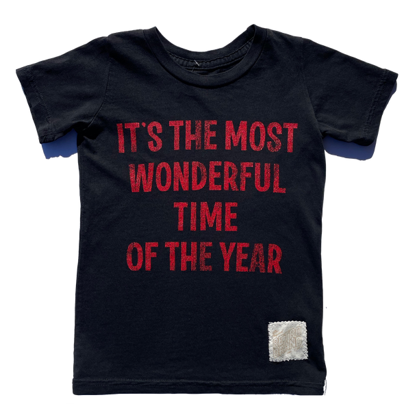 It's the most wonderful time of the year kids tshirt