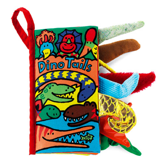 Jellycat - Dino Tails Activity Book 8"