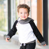 Kids Ampersand Ave monochrome hoodie