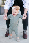 Quincy Mae ribbed romper