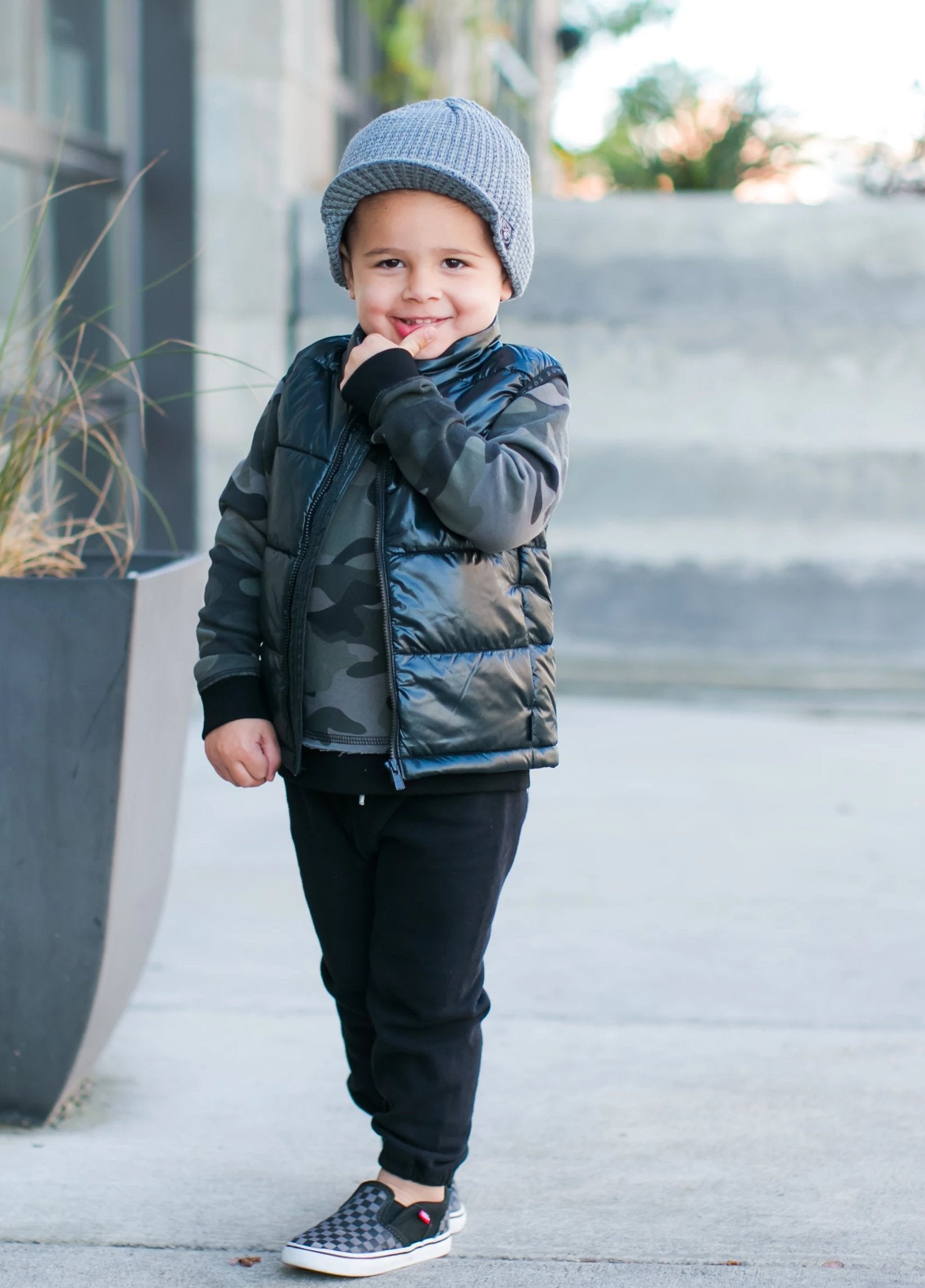 Baby boy puffer sales vest