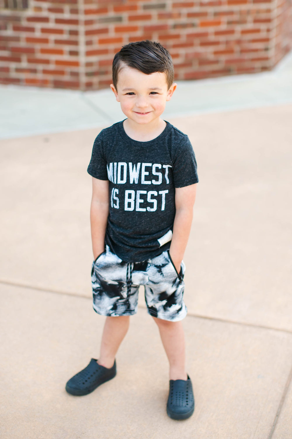 Midwest is best toddler tshirt