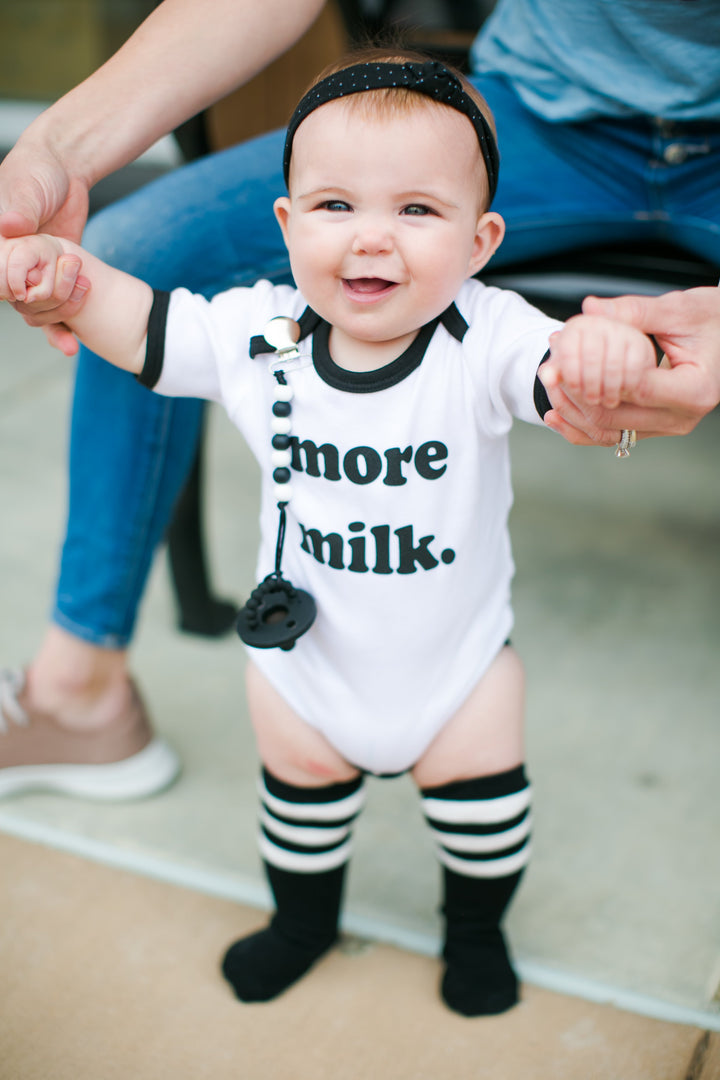 more milk baby onesie