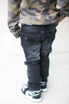 Mayoral - Boys Soft Denim Slim Jeans in Black