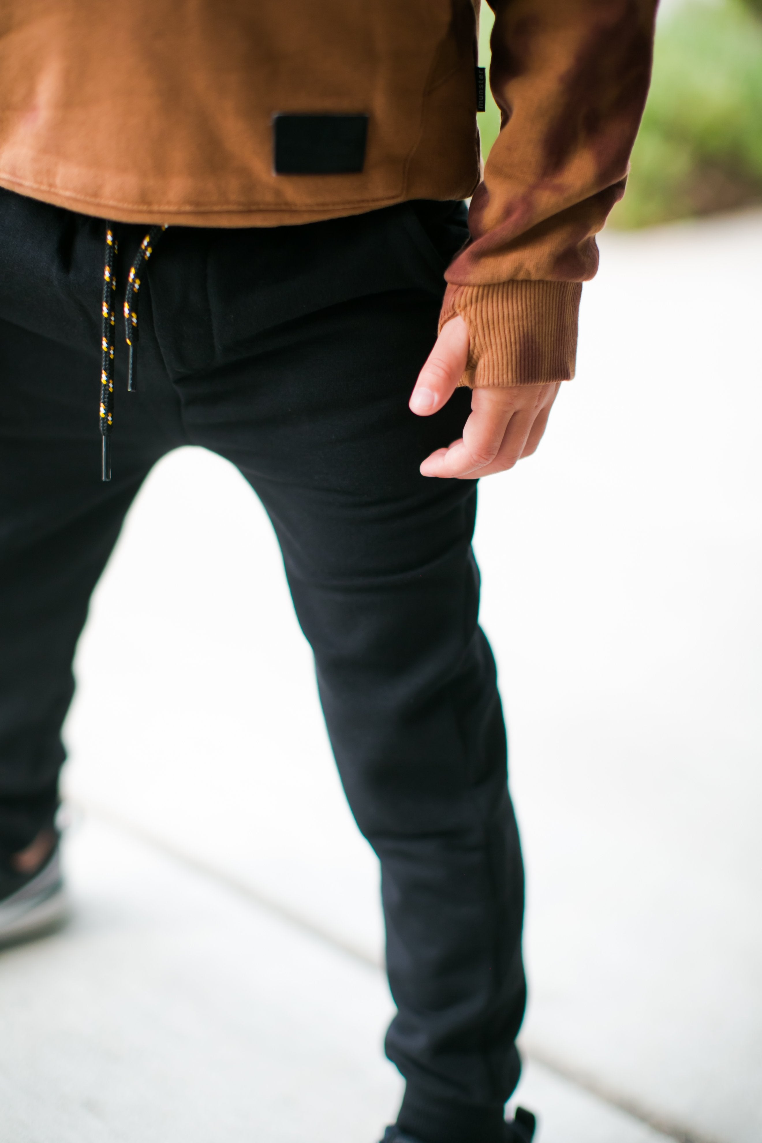 Skinny black joggers online boys