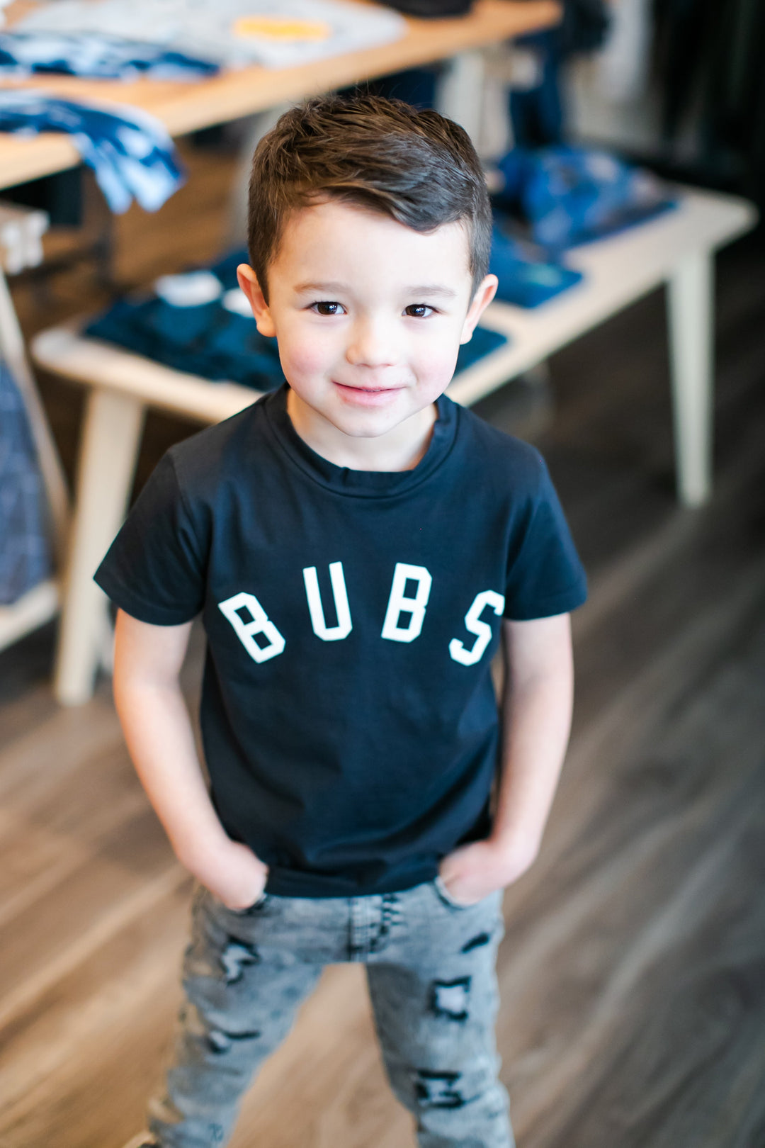 Ford and Wyatt - BUBS™ Tee in Black