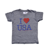 Kids I heart USA tee shirt